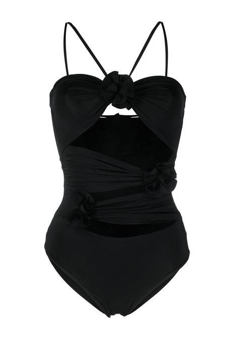 Black cut-out detail swimsuit - MAYGEL CORONEL women MAYGEL CORONEL | BD145BLK